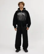 Divin By Divin Black Sunfade Zip Hoodie 6.webp