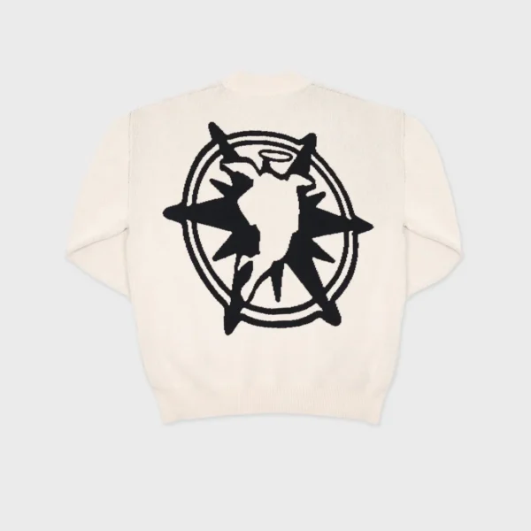 Divin By Divin Cream KnitwearSweatshirt 1.webp