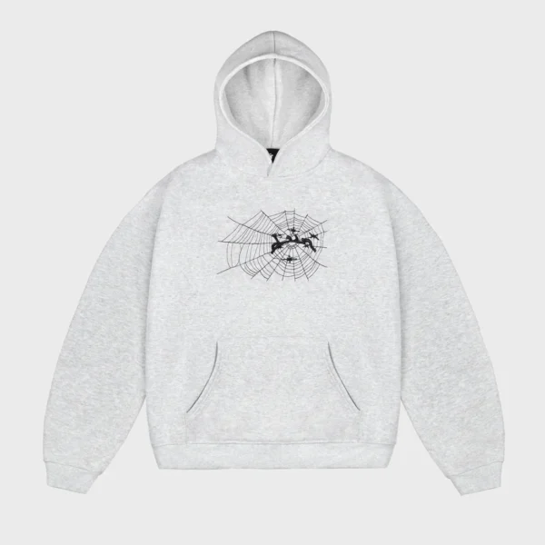 Divin By Divin Grey Spider Hoodie 1.webp