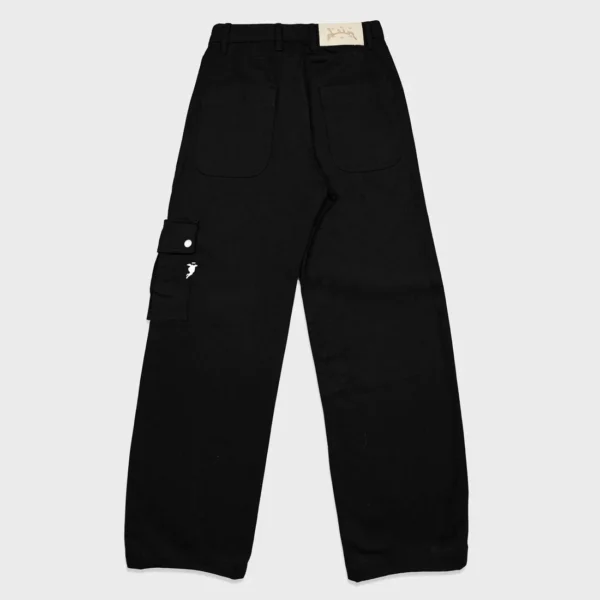 Divin by Divin Black Twill Work Pants 3.webp