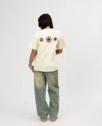 Divin by Divin Cream Pixel T Shirt 2.webp