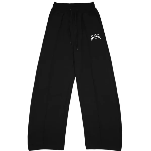 Divin by Divin Fat Jog Pants Cream Black.webp