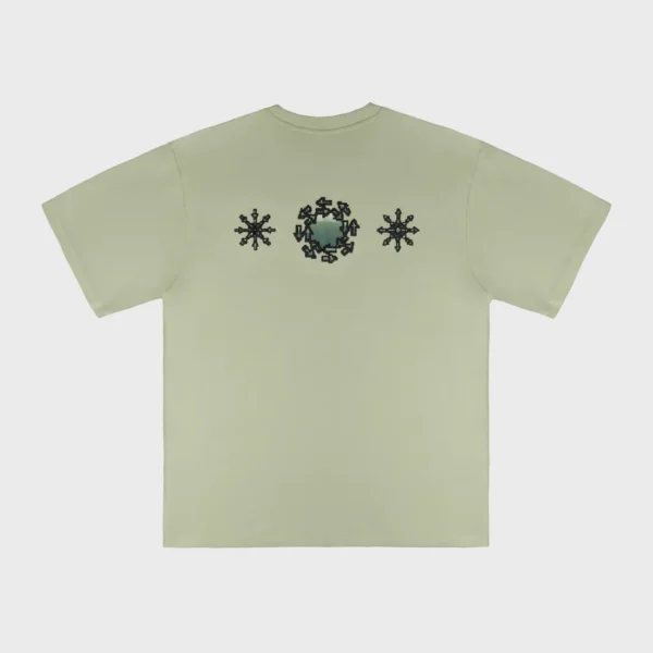 Divin by Divin Green Pixel T Shirt 1.webp