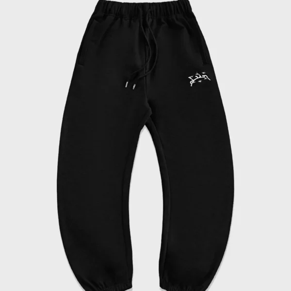 Divin by Divin Relaxed Black JoggersPants 2.webp